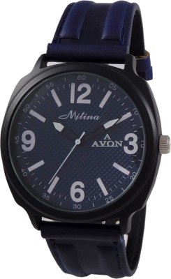 A Avon Smart Black-Blue Watch  - For Boys   Watches  (A Avon)