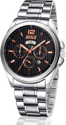 

BOSCK W1236SB Day Date Calendar Series Watch - For Men