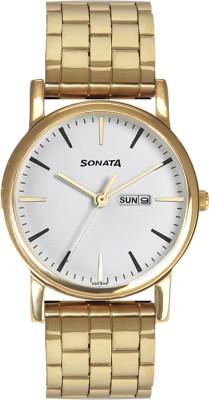 Sonata 7987YM07J Analog Watch  - For Men   Watches  (Sonata)