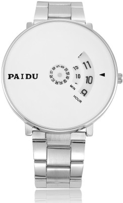 Paidu 58897Silver Analog Watch  - For Men   Watches  (Paidu)