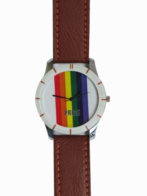 Taboo Bazaar Pride Analogue Black Dial Quartz Watch  - For Men   Watches  (Taboo Bazaar)