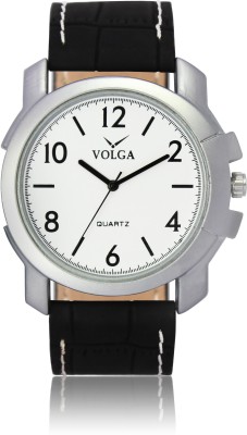 Volga VLW050012 Casual Leather belt With Designer Stylish Branded Fancy box Analog Watch  - For Men   Watches  (Volga)