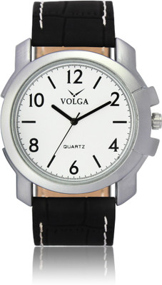 

Volga VLW050012 Casual Leather belt With Designer Stylish Branded Fancy box Watch - For Men