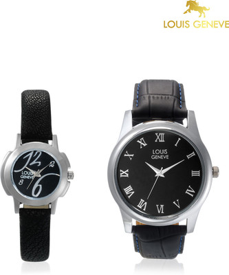 

Louis Geneve LG-LMW-COMBO-104 Elegant & Fashionable Watch - For Couple