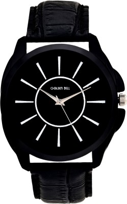 Golden Bell GB-726BlkDBlkStrap Analog Watch  - For Men   Watches  (Golden Bell)