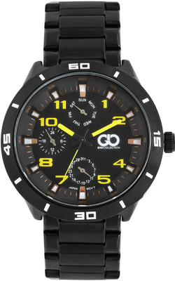 View Gio Collection G0045-44 BK Analog Watch  - For Men Wrist Watches Price Online(Gio Collection)