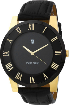 

Swiss Trend ST2158 Golden Finish Watch - For Men