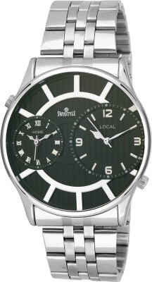 Swisstyle SS-GR166-BLK-CH Watch  - For Men   Watches  (Swisstyle)