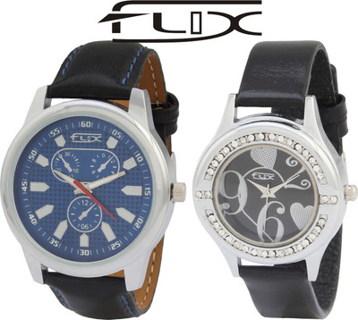 

Flix FX15682515SL14 Casual Watch - For Couple