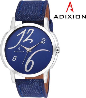 Adixion 1015SLB4 New Blue Strep watch with Genuine Leather Analog Watch  - For Men & Women   Watches  (Adixion)