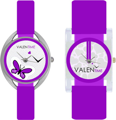 View Valentime W07-2-7 New Designer Fancy Fashion Collection Girls Analog Watch  - For Women Wrist Watches Price Online(Valentime)