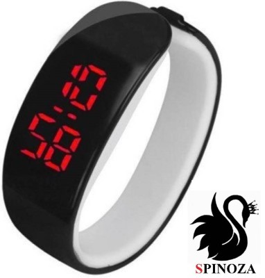 SPINOZA black digital sporty stylish beautiful bracelet watch for girls, boys Analog Watch  - For Boys & Girls   Watches  (SPINOZA)