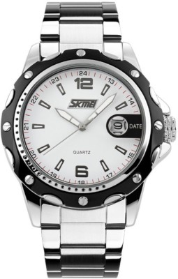 Skmei Gmarks-2990 -White dial Sports Analog Watch  - For Men & Women   Watches  (Skmei)