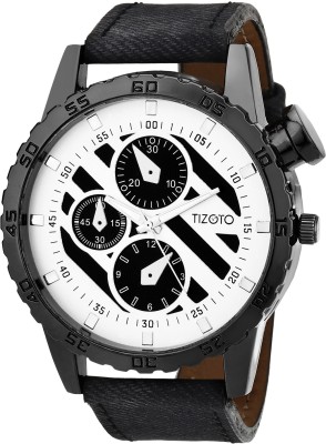 Tizoto tzom631 Tizoto White dial metal analog watch Analog Watch  - For Men   Watches  (Tizoto)