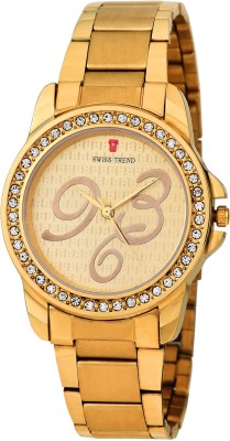 Swiss Trend ST2227 Blond Exclusive Watch  - For Girls   Watches  (Swiss Trend)