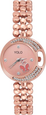 YOLO YLC-077 ROSE Analog Watch  - For Girls   Watches  (YOLO)
