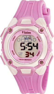 Vizion 8548013B-4PURPLE Cold Light Digital Watch  - For Boys   Watches  (Vizion)