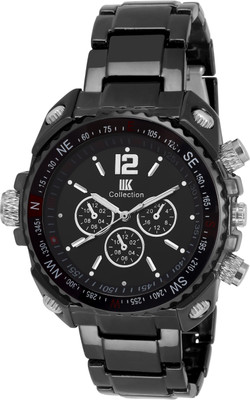 

IIK Collection DL-GR1001-BLK-BLK-CHN Watch - For Boys