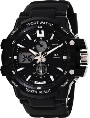 R S Original RSO-0990-BLK Watch  - For Men   Watches  (R S Original)