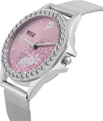 Youth Club SCF-112 MESH STYLE Analog Watch  - For Women   Watches  (Youth Club)