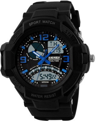 

Skmei AD1017BLUE LCD Watch - For Men