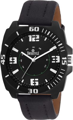 Swisstyle SS-GR907-BLK-BLK Watch  - For Men   Watches  (Swisstyle)