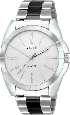Agile AGM091 Classique stainless steel Analog Watch  - For Men   Watches  (Agile)