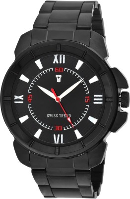 Swiss Trend ST2201 Black Rigid Watch  - For Men   Watches  (Swiss Trend)