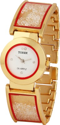 Torek Turane Golden Chain Analog Watch  - For Girls   Watches  (Torek)