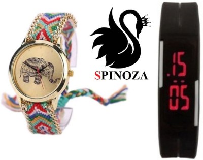 SPINOZA S04P120 Analog-Digital Watch  - For Boys & Girls   Watches  (SPINOZA)
