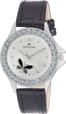 Swisstone VOGLR501-WHT-BLK Analog Watch  - For Women   Watches  (Swisstone)