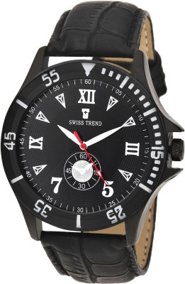 Swiss Trend ST2209 Black Elegant Watch  - For Men   Watches  (Swiss Trend)