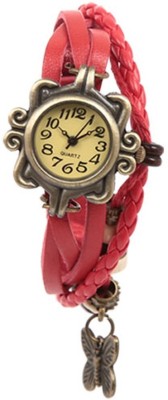 Felizo Vintage Vintage Bracelet Latkan Watch with Hanging Butterfly Analog Watch  - For Girls   Watches  (Felizo)