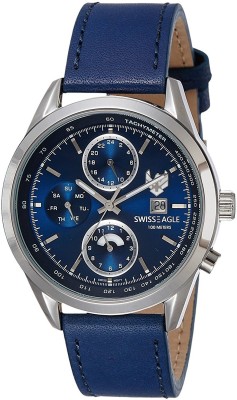 Swiss Eagle SE-9093LS-SS-02 Analog Watch  - For Men   Watches  (Swiss Eagle)
