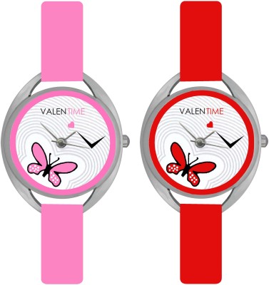 Valentime Fabulous Fashion Design Elegant Navratri Offer Ladies Stylish37 Beautiful Awesome Best Super Selling Combo Analog Watch  - For Women   Watches  (Valentime)