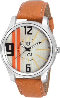 TYM TM101 Funky Silver Dial Analog Watch  - For Men   Watches  (TYM)