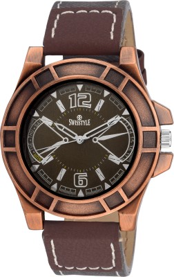 Swisstyle SS-GR904-BLK-BRW Watch  - For Men   Watches  (Swisstyle)