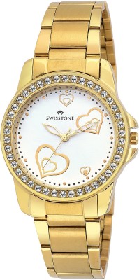 Swisstone JEWELS-LR310-WHT Analog Watch  - For Women   Watches  (Swisstone)
