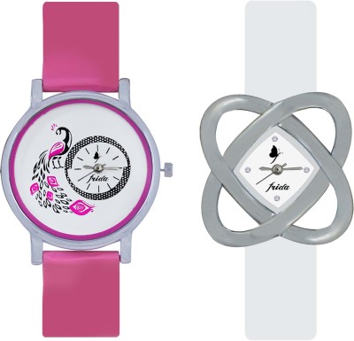 Frida Colourful Designer Latest Collection Diwali Special142 Flying Butterfly Analog Watch  - For Girls   Watches  (Frida)