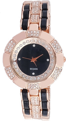 

Super Drool SD0133_WT_ROSEGOLDBLACK Watch - For Women