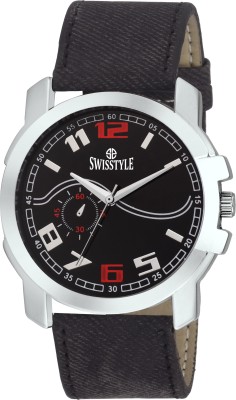 Swisstyle SS-GR901-BLK-BLK Watch  - For Men   Watches  (Swisstyle)