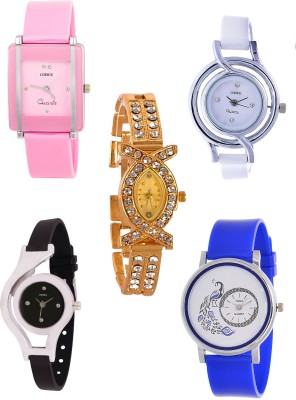 Codice Girls watches pack of 5 Analog Watch  - For Girls   Watches  (Codice)