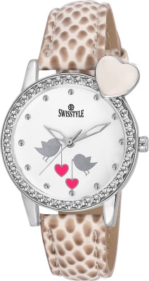 Swisstyle SS-LR333-WHT-CRM Watch  - For Women   Watches  (Swisstyle)