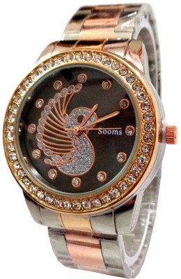 Keepkart Sooms Rosegold Silver Metal Strap Watch  - For Women   Watches  (Keepkart)