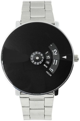 GT Gala Time Turnable Black Dial Stainless Steel Analog Watch  - For Men   Watches  (GT Gala Time)