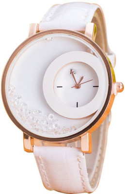 

vency creation HalfMoon-White Watch - For Women