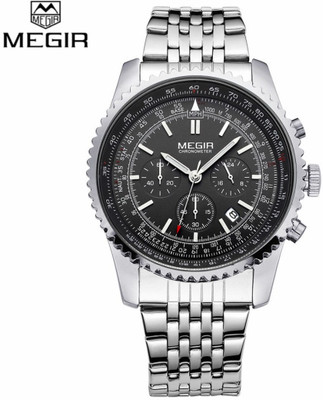 

Megir Gmarks-2008-Black Executive Watch - For Men