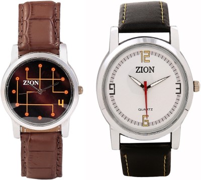 Zion Pack of 2 Watch Analog Watch  - For Men   Watches  (Zion)