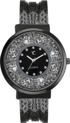

Youth Club PRD-01BLK STUNNING BLACK MOVING STONE Watch - For Girls