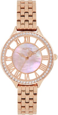 Aspen AP2021 Aspen Rose Dial Ladies Watch- Explicit-AP2021 Analog Watch  - For Women   Watches  (Aspen)